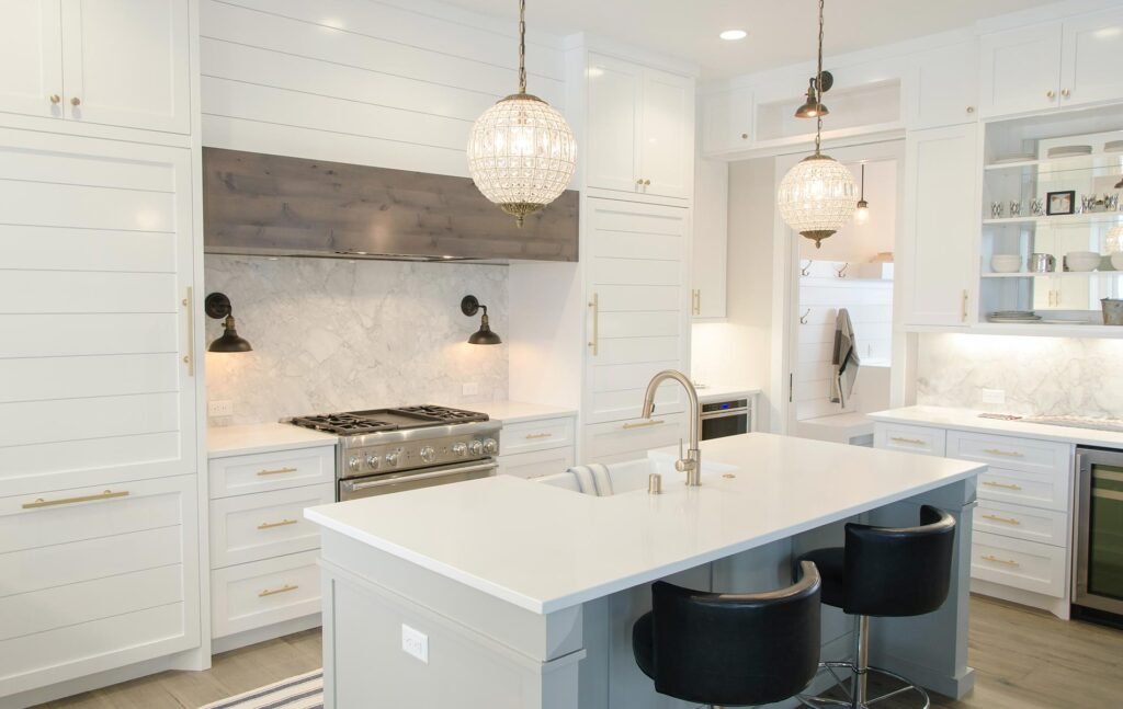 Cocina comedor elegante moderno