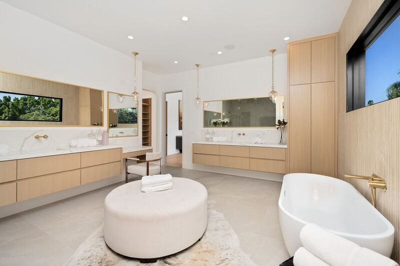Baño compartido de casa en proyecto inmobiliario en puebla